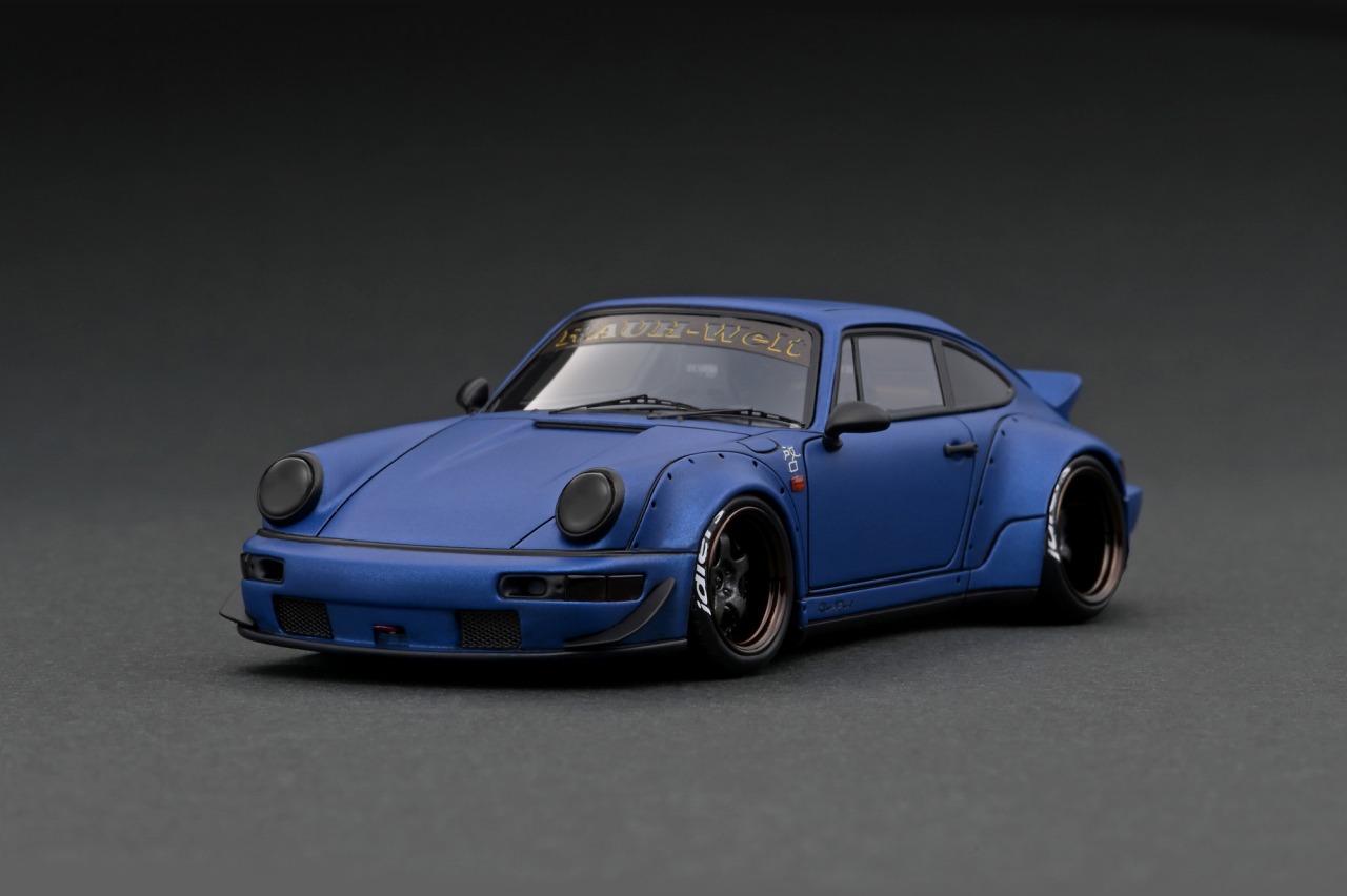 【SALE／94%OFF】 1 18ミニカー イグニッションモデル ポルシェRWB964ライトブルー mandhucollege.edu.mv